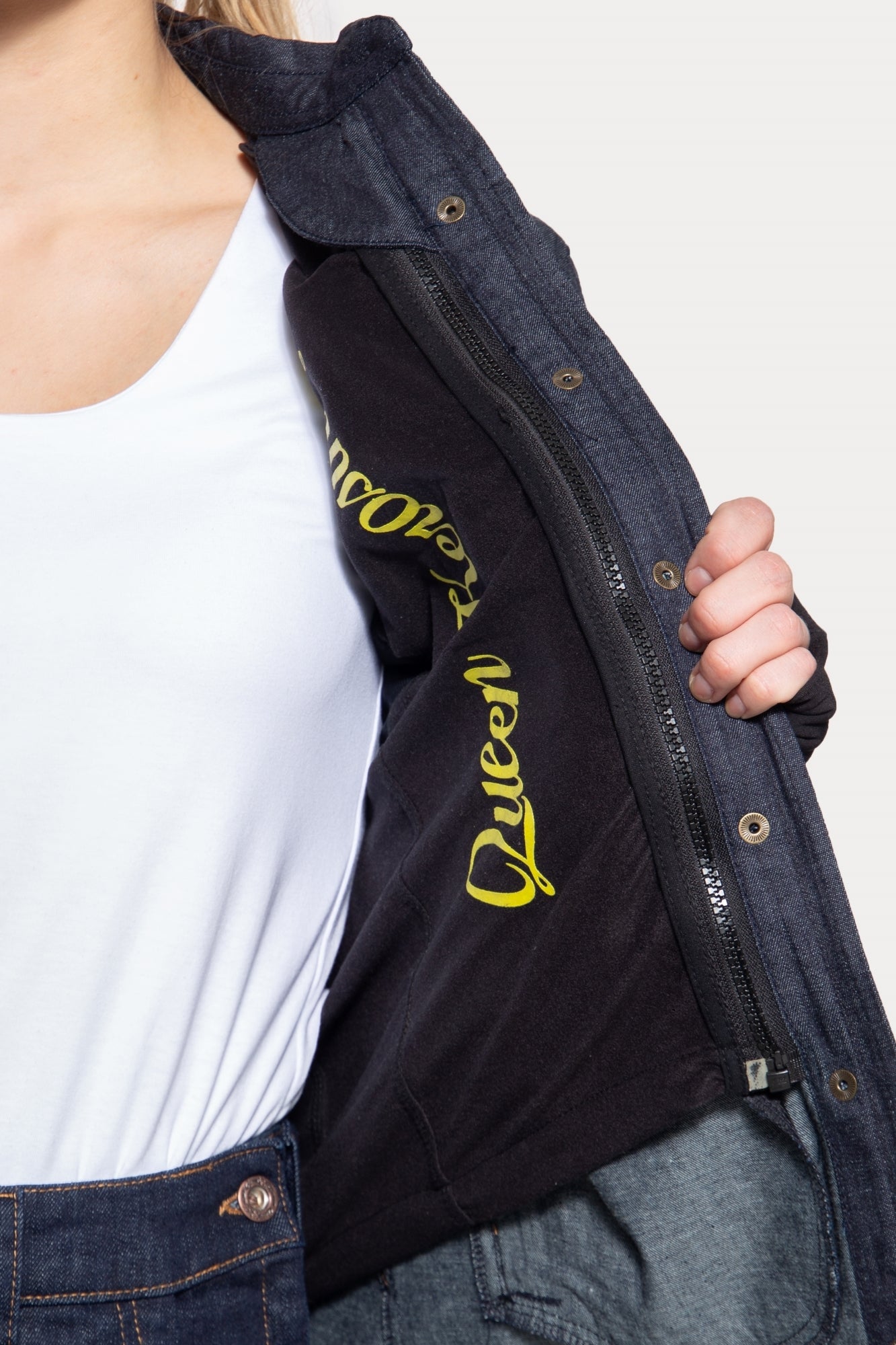 Queen Kerosin - Motorradinnenjacke «Kustombuilt - Motor Gear»