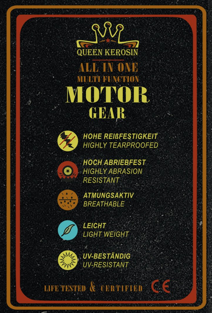 Queen Kerosin - Motorradjeans «Motor Gear»