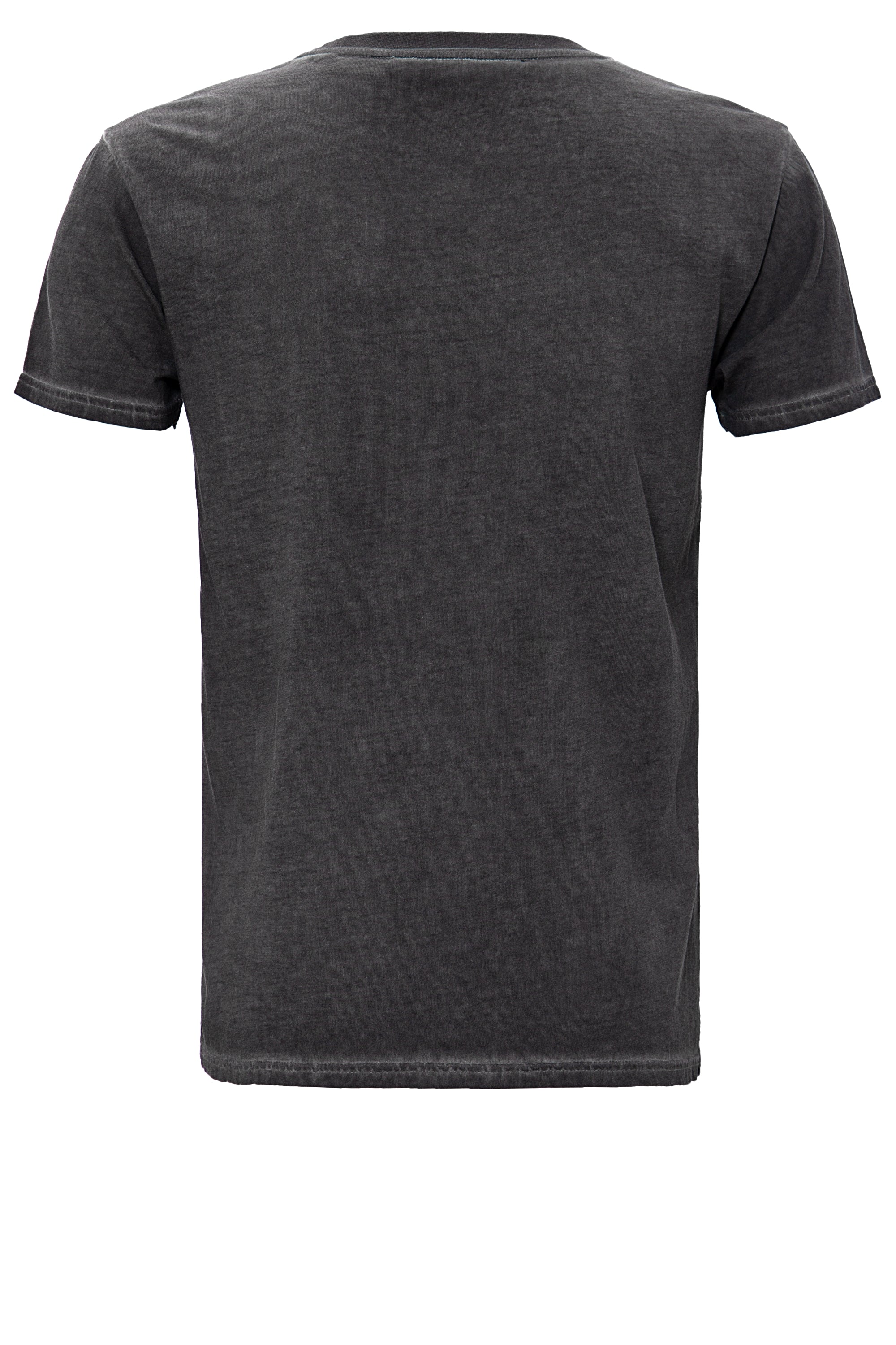 King Kerosin - Oil Washed Print T-Shirt im Used Look «El Bastardo»