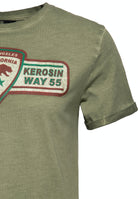 King Kerosin - Oil Washed T-Shirt «Speedway 1955»