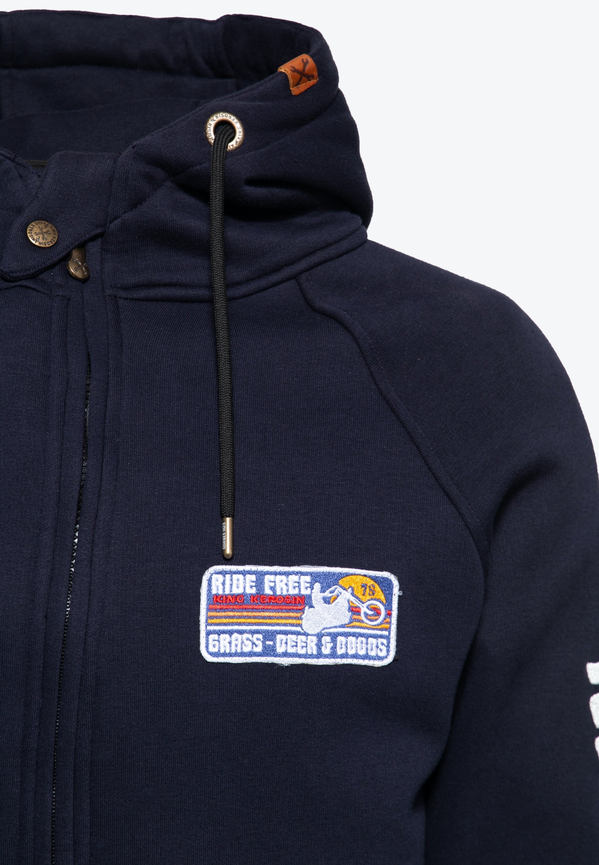 King Kerosin - Outdoor Sweatjacke «KK Adventure Gear - Ride Free»