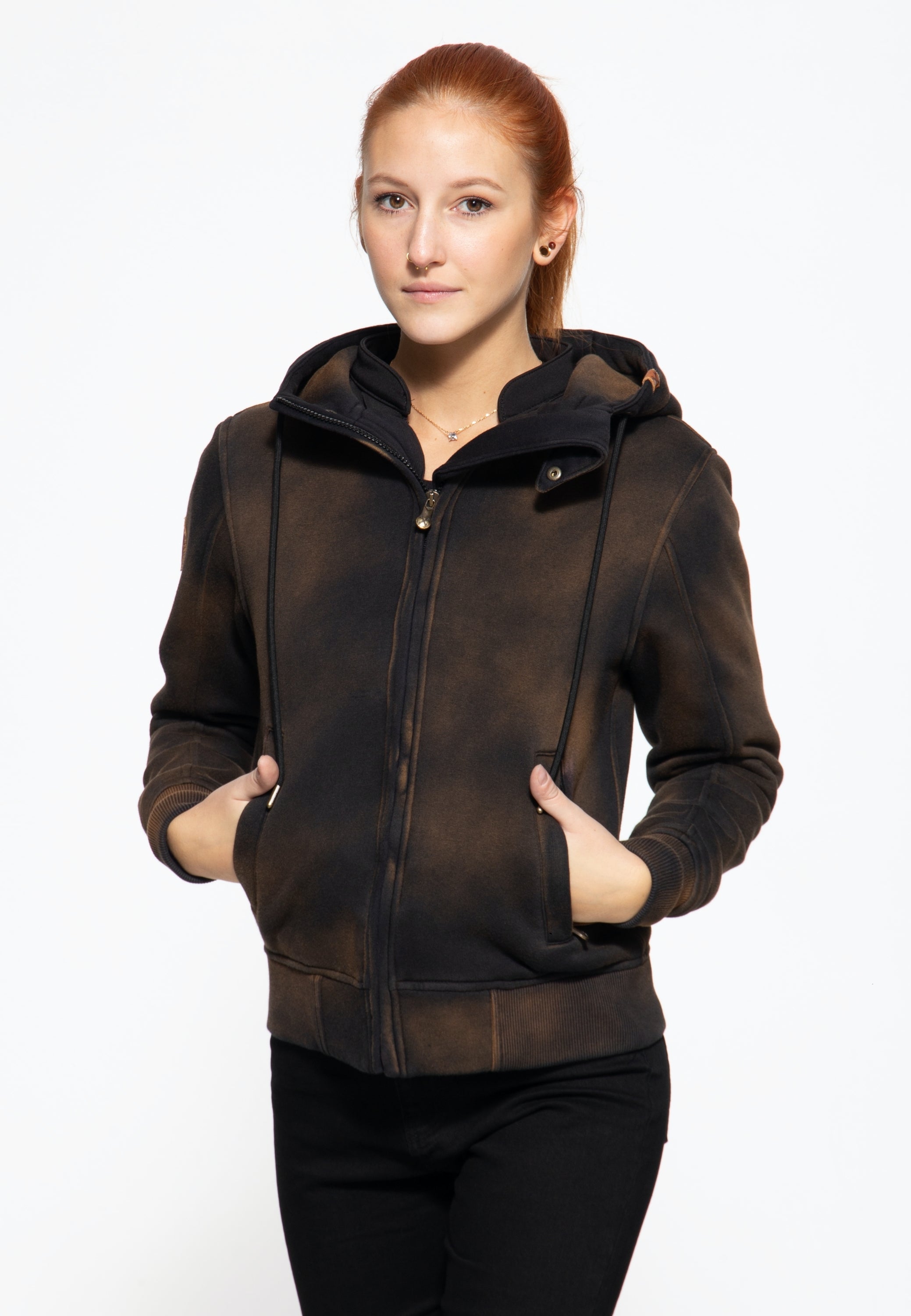 Queen Kerosin - Outdoor Sweatjacke «Q.K. Adventure Gear»