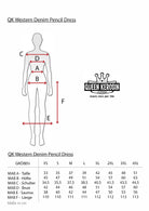 Pencil Kleid mit Stickereien - KING KEROSIN