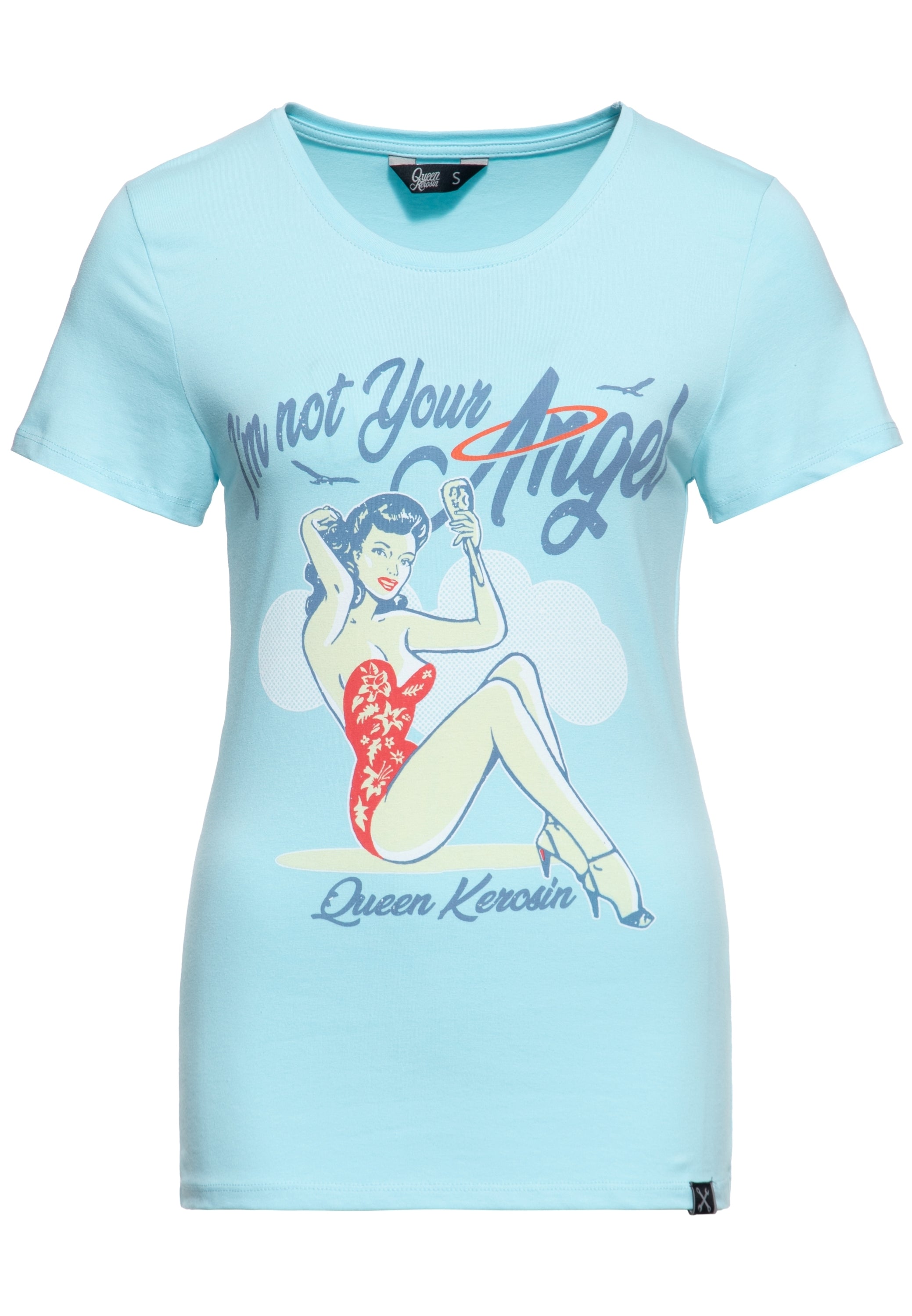 Print T-Shirt «I´m not your Angel» - KING KEROSIN