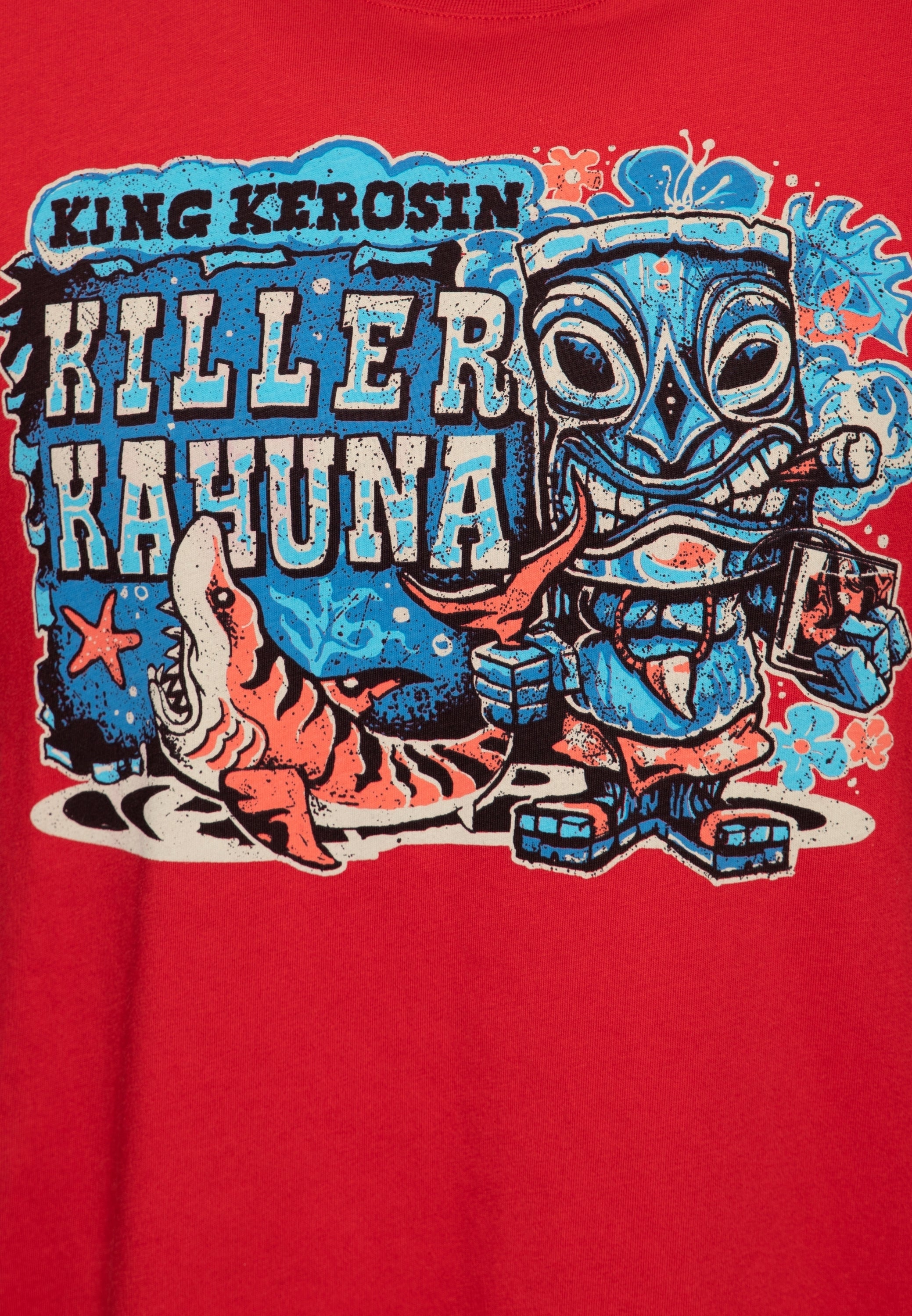 Print T-Shirt «Killer Kahuna» - KING KEROSIN