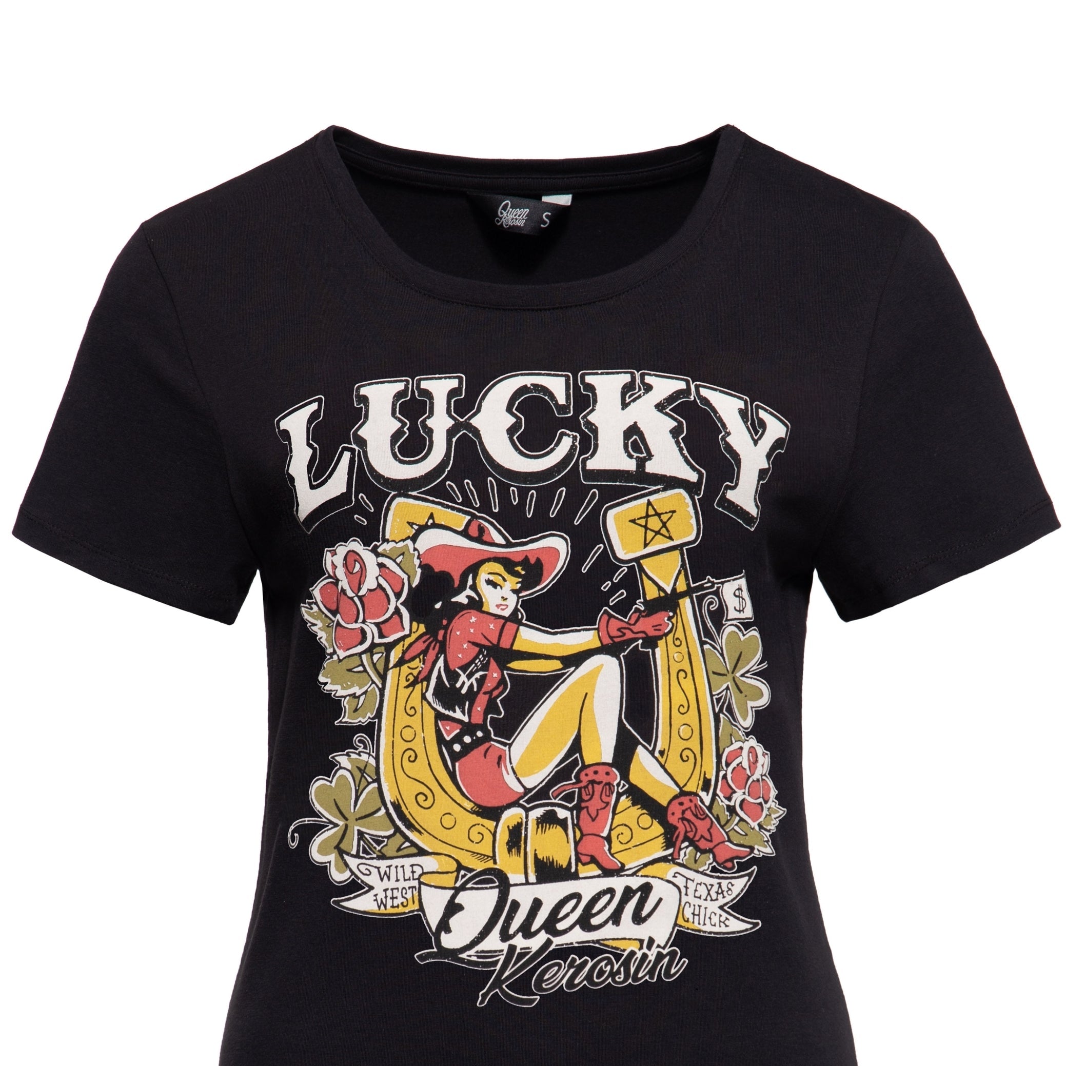 Print T-Shirt «Lucky» - KING KEROSIN