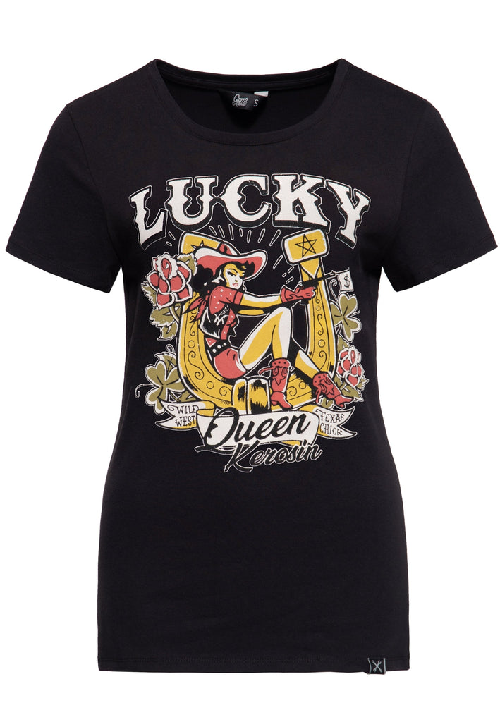 Print T-Shirt «Lucky» - KING KEROSIN