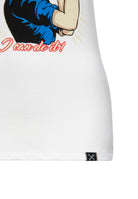 Print T-Shirt «Motor Queen I can do it» - KING KEROSIN