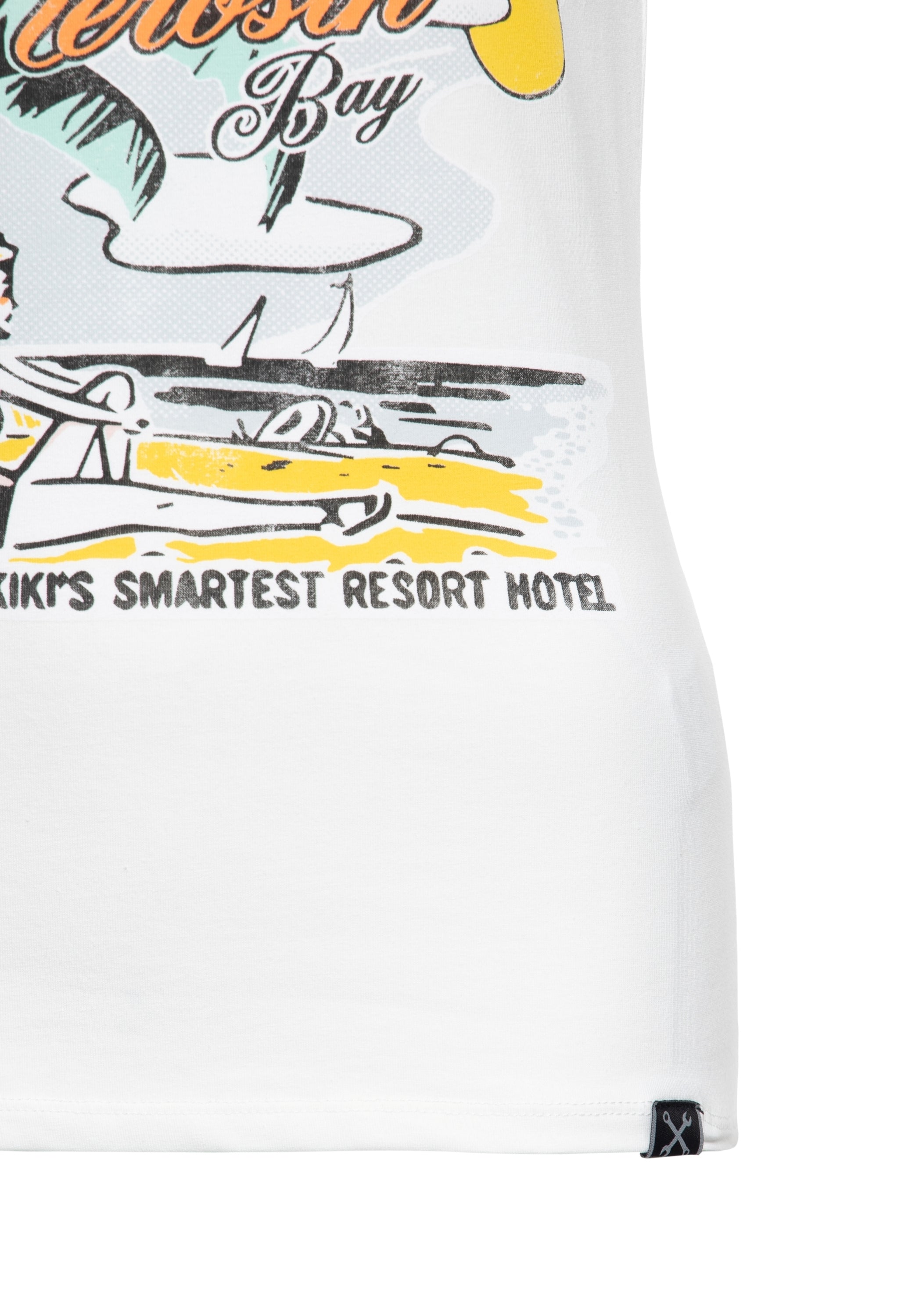 Print T-Shirt «Queens Bay» - KING KEROSIN