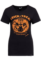 Print T-Shirt «Trick or Treat» - KING KEROSIN