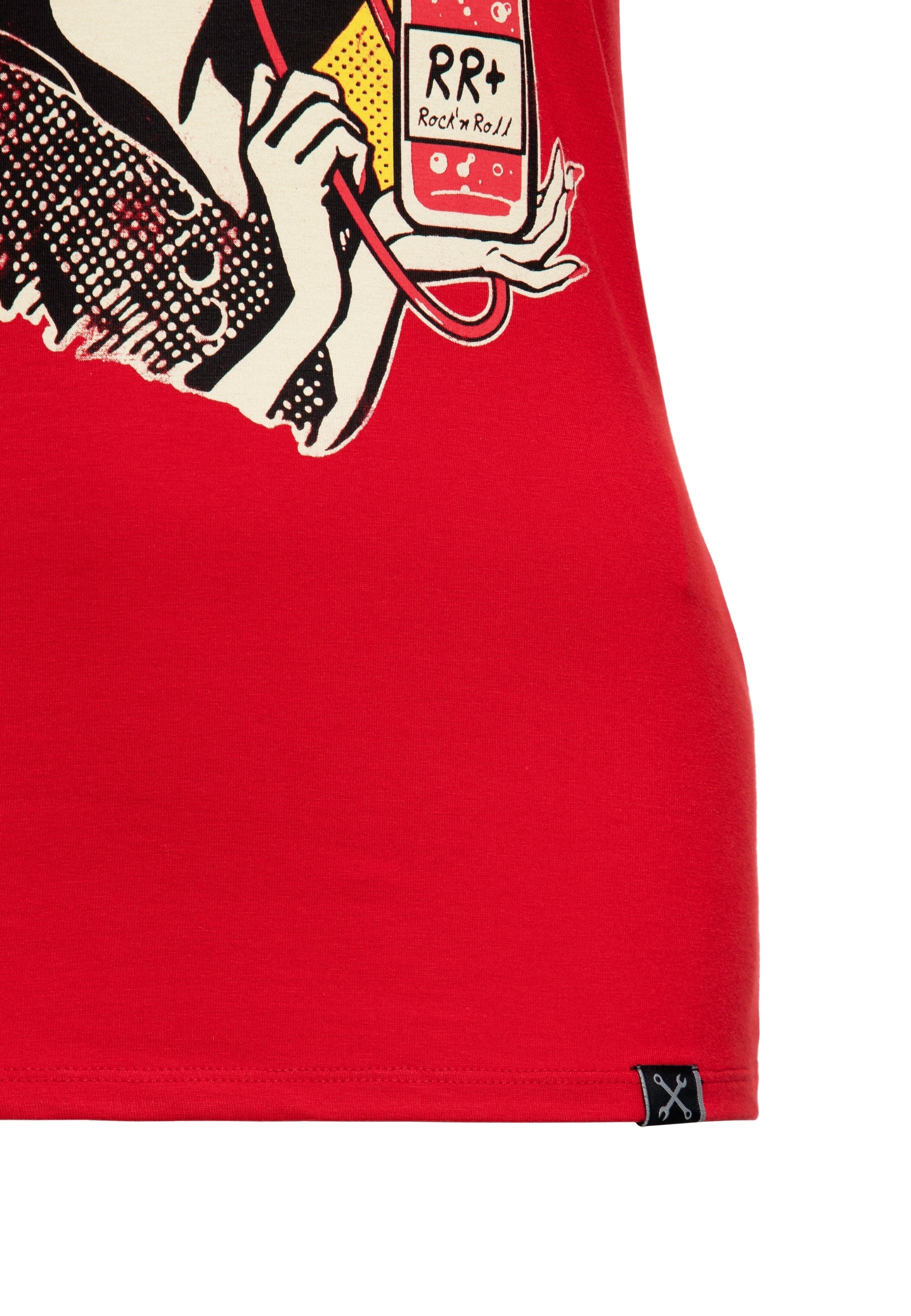 Print T-Shirt «You're my blood type» - KING KEROSIN