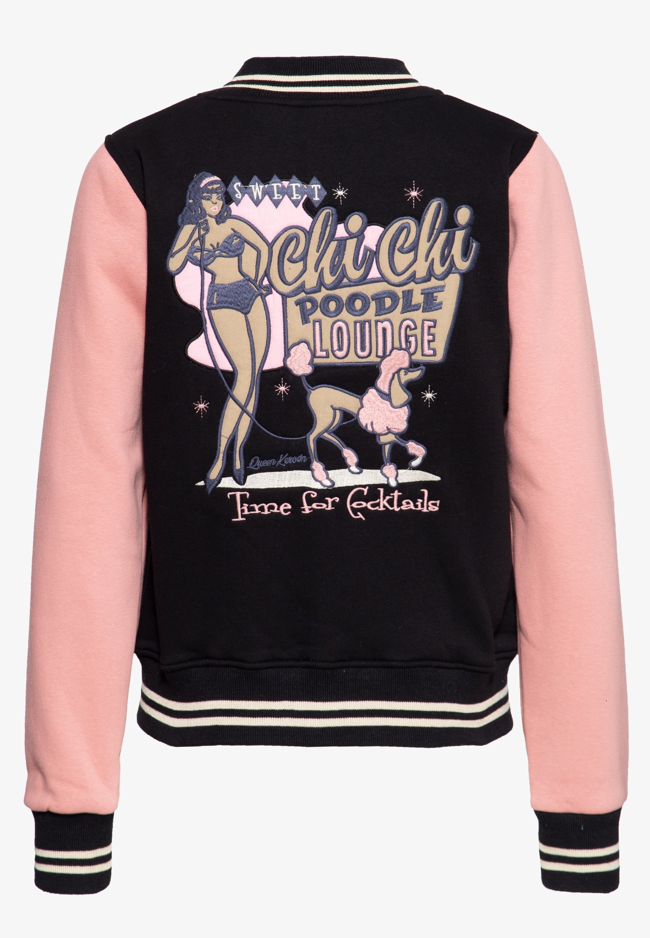 Queen Kerosin - College Sweatjacke «Chi Chi»
