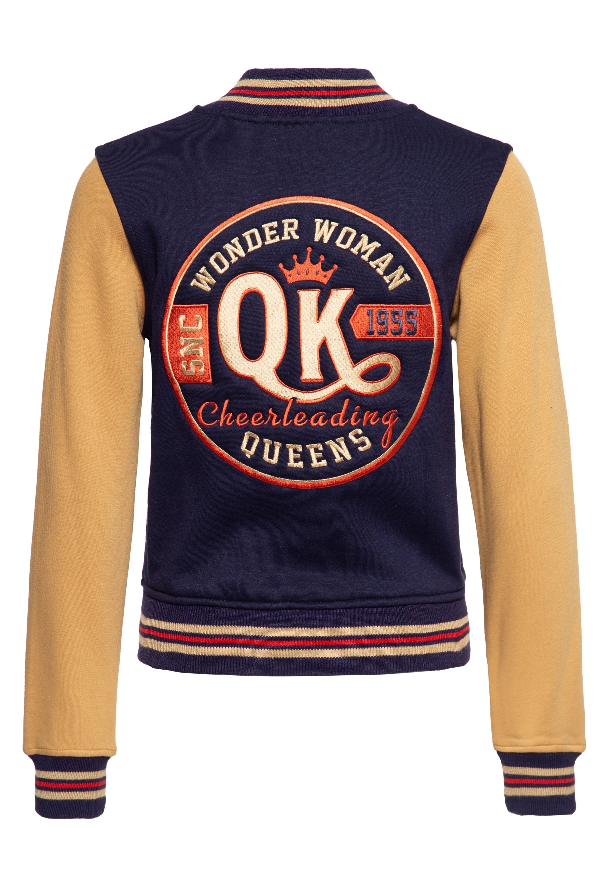 Queen Kerosin - College Sweatjacke «Wonder Woman»