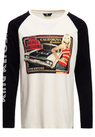 Raglan Longsleeve «The Rebel Machine» - KING KEROSIN
