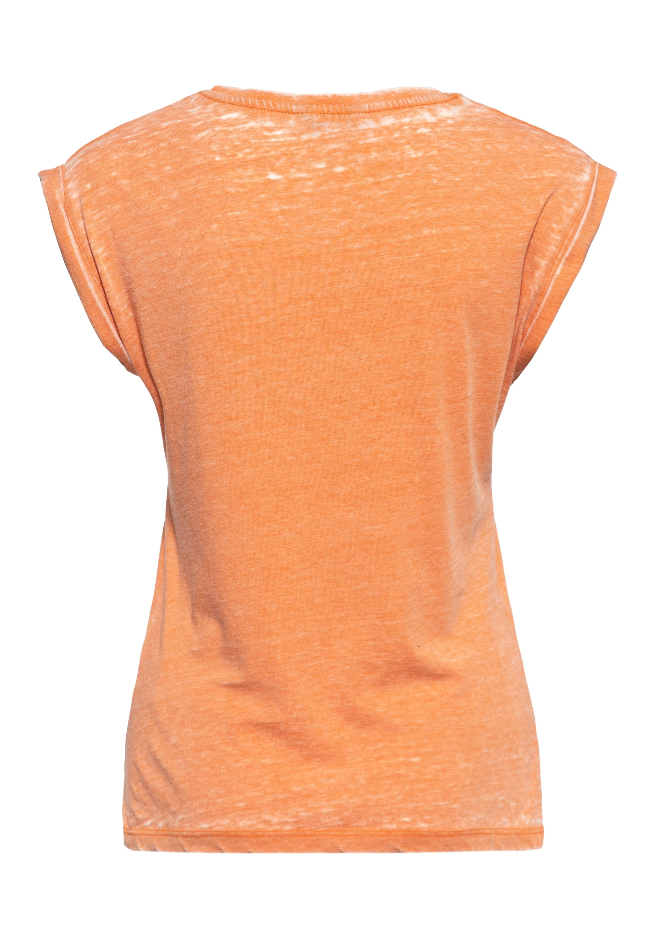 Queen Kerosin - Sleveless Enzymewash Shirt «Chopper 1974»