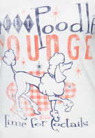 Queen Kerosin - Slim Fit T-Shirt mit Frontprint «Poodle»