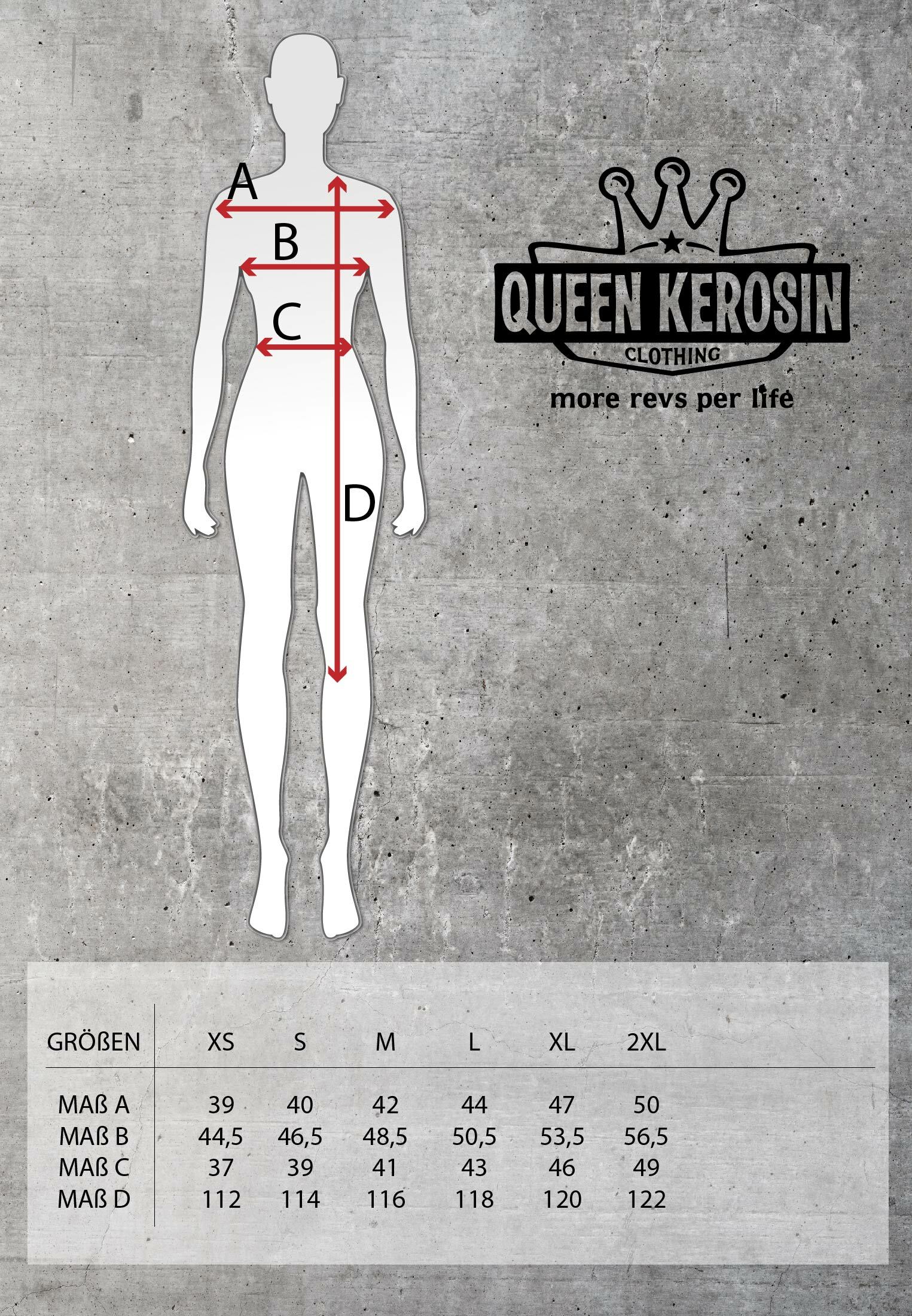 Queen Kerosin - Sommerkleid mit Allover-Print im 50s-Look