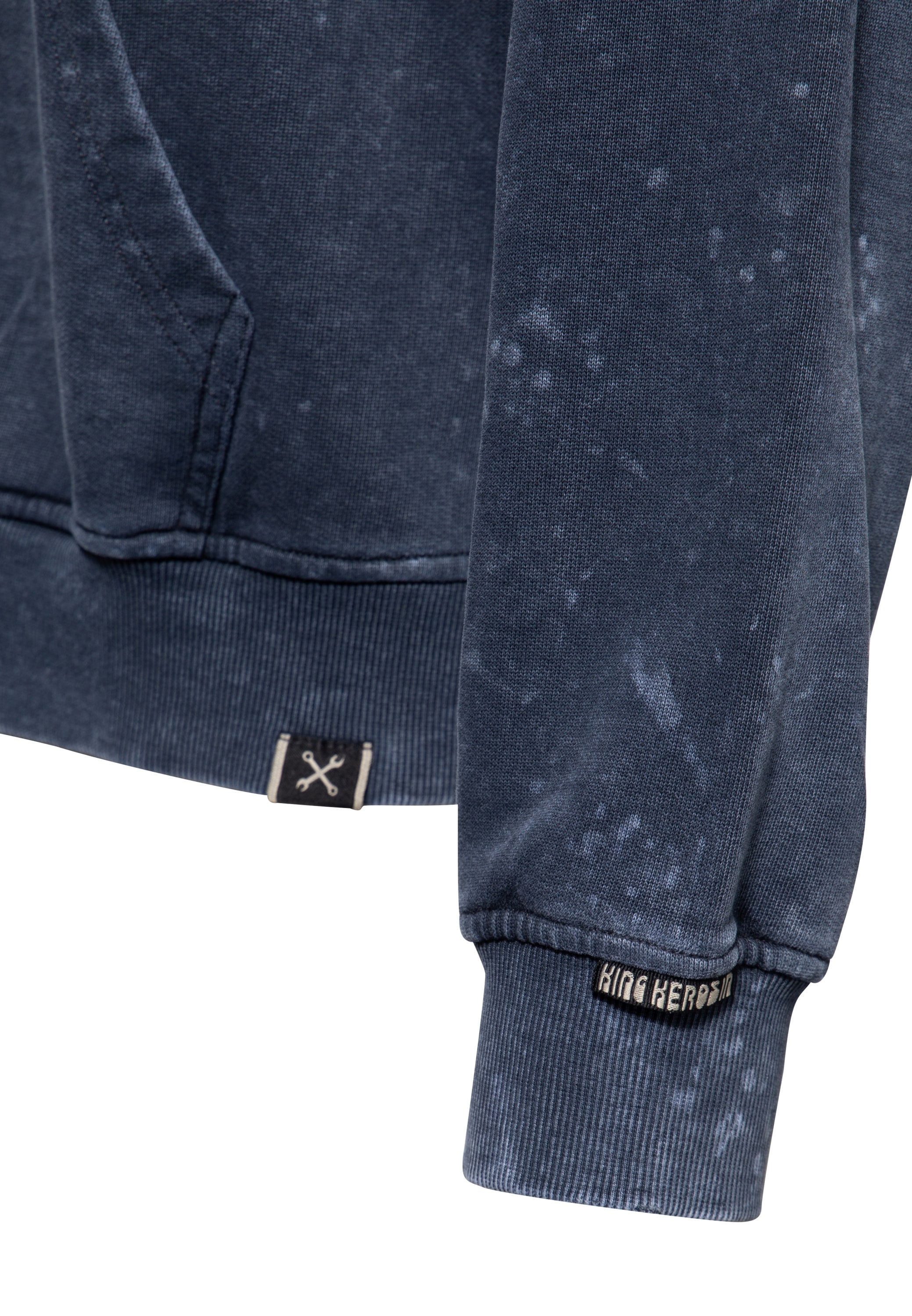 King Kerosin - Sweatjacke Acidwash «Hit The Road Jack»