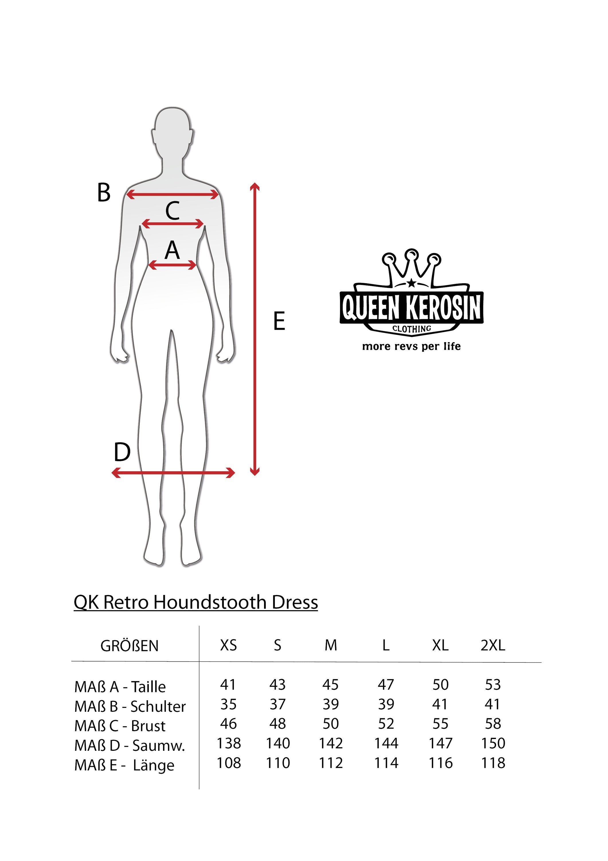 Queen Kerosin - Swing Kleid