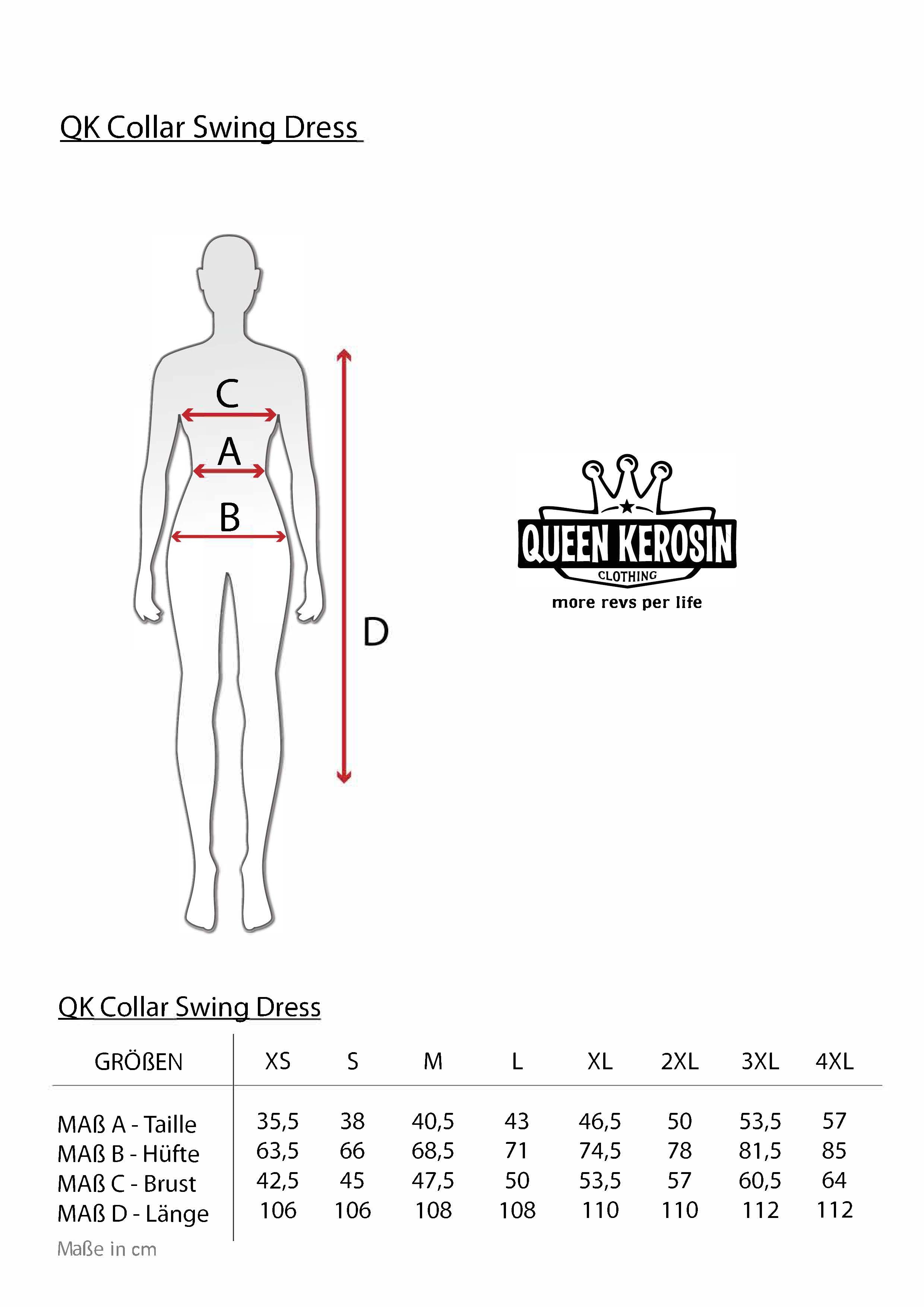 Queen Kerosin - Swing Kleid
