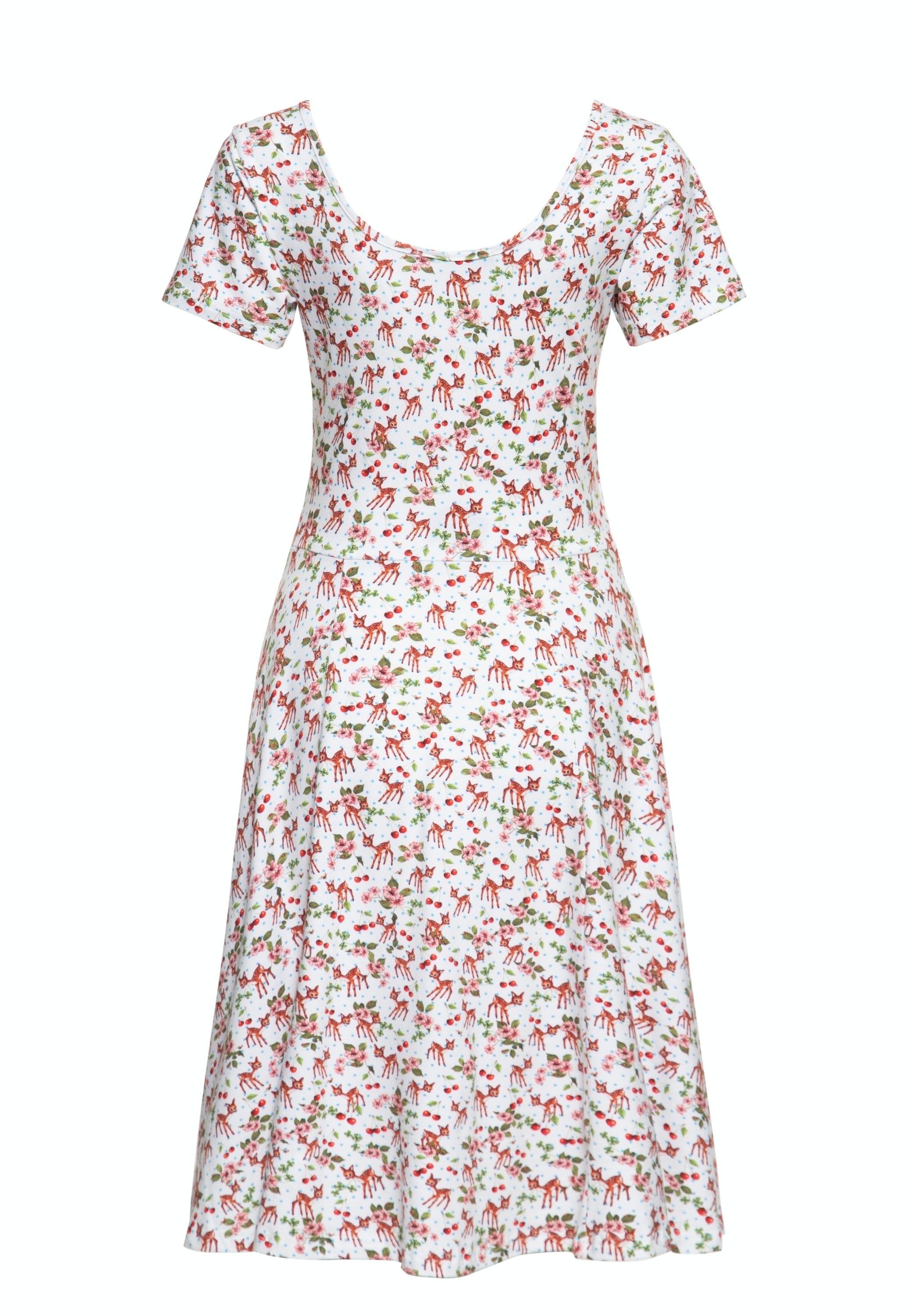 Queen Kerosin - Swing Kleid in Wickel-Optik