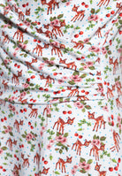 Queen Kerosin - Swing Kleid in Wickel-Optik