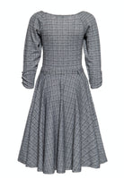 Queen Kerosin - Swingkleid in Karo-Optik