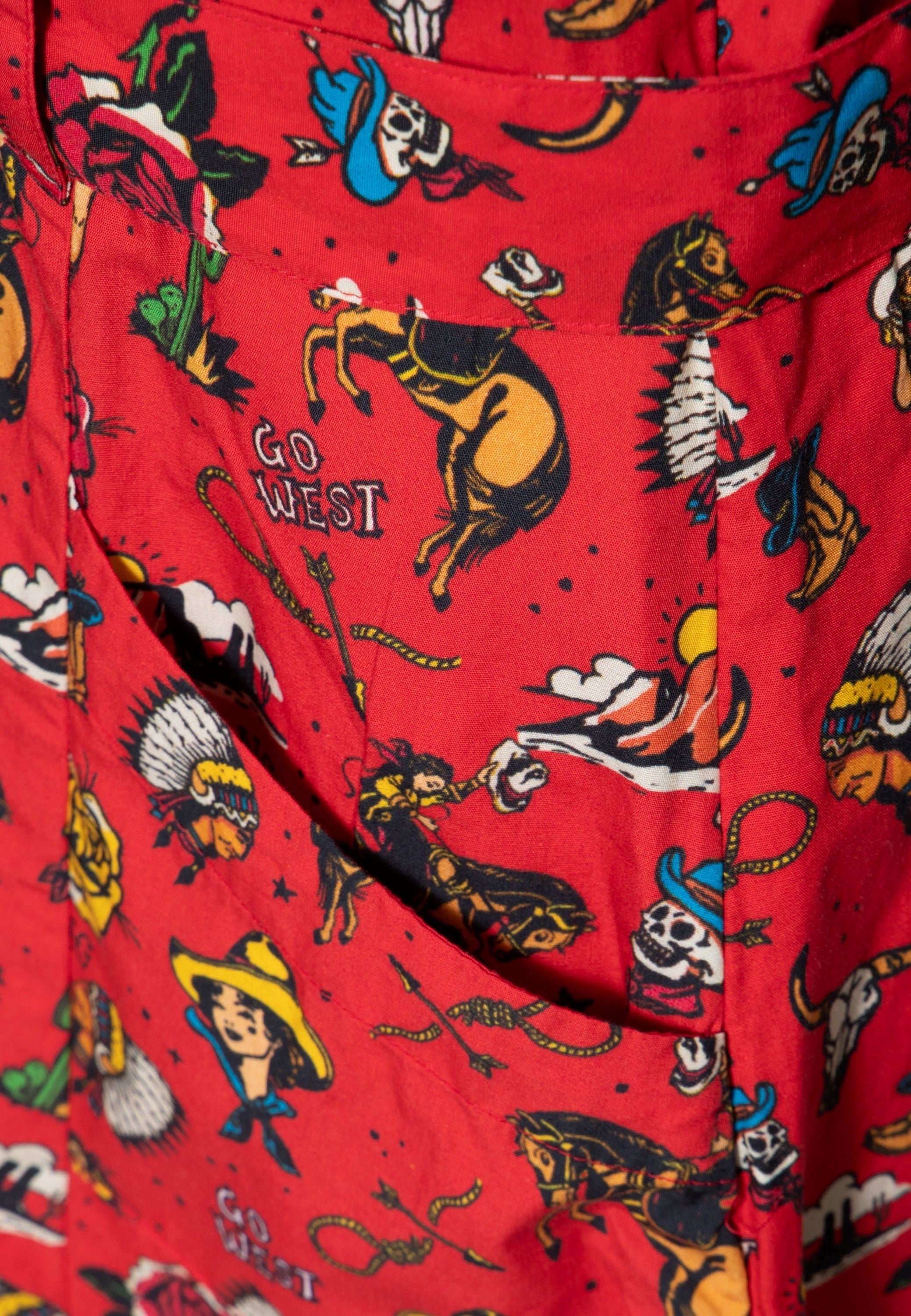 Queen Kerosin - Swingkleid «Western Oldschool»