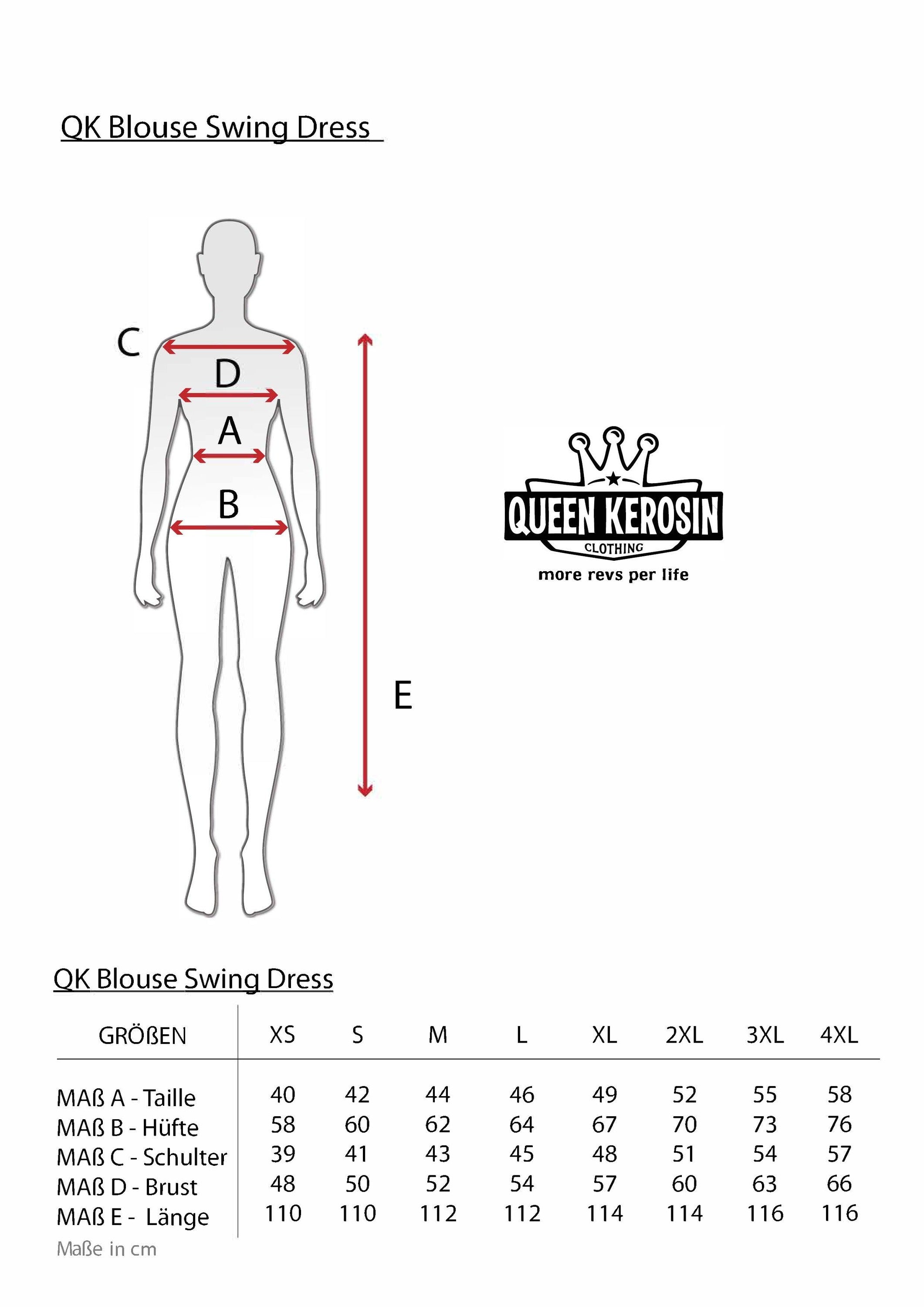 Queen Kerosin - Swingkleid «Western Oldschool»