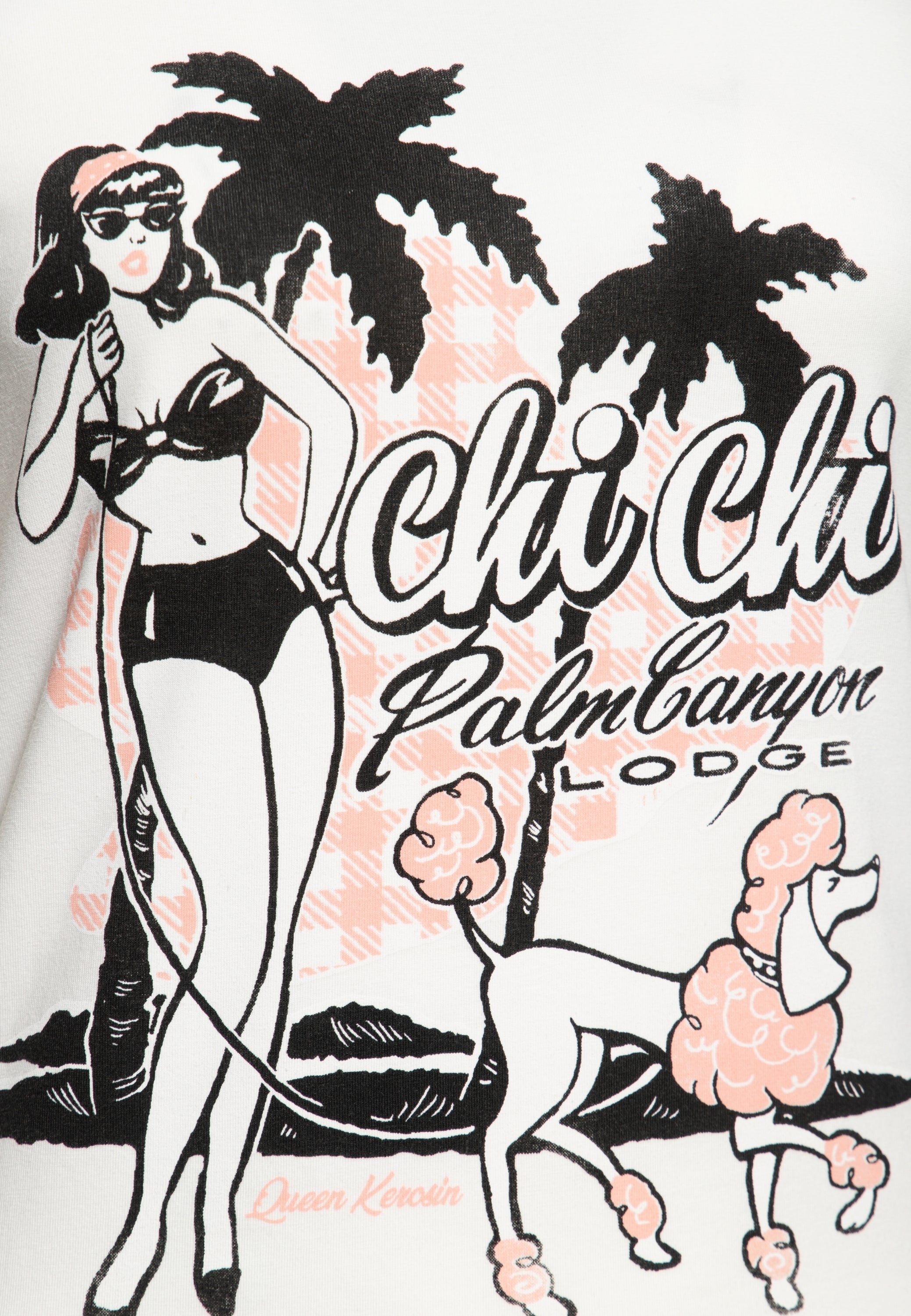 Queen Kerosin - T-Shirt «Chi Chi Beach Poodle»