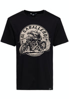King Kerosin - T-Shirt mit Front Print «El Caballero»