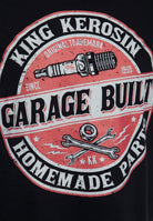 King Kerosin - T-Shirt mit Frontprint «Garage Built»