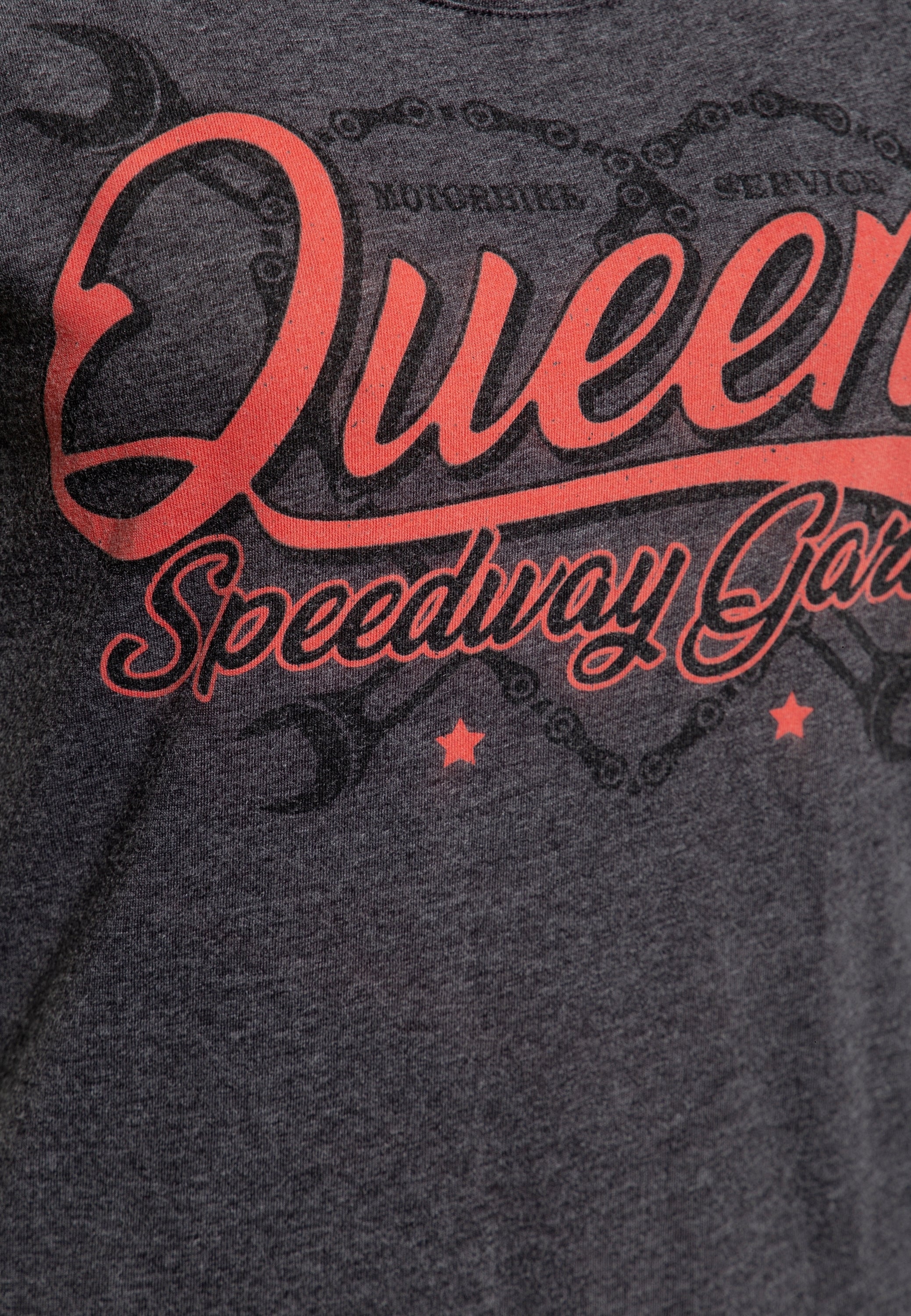 Queen Kerosin - T-Shirt «Queen's Speedway Garage»