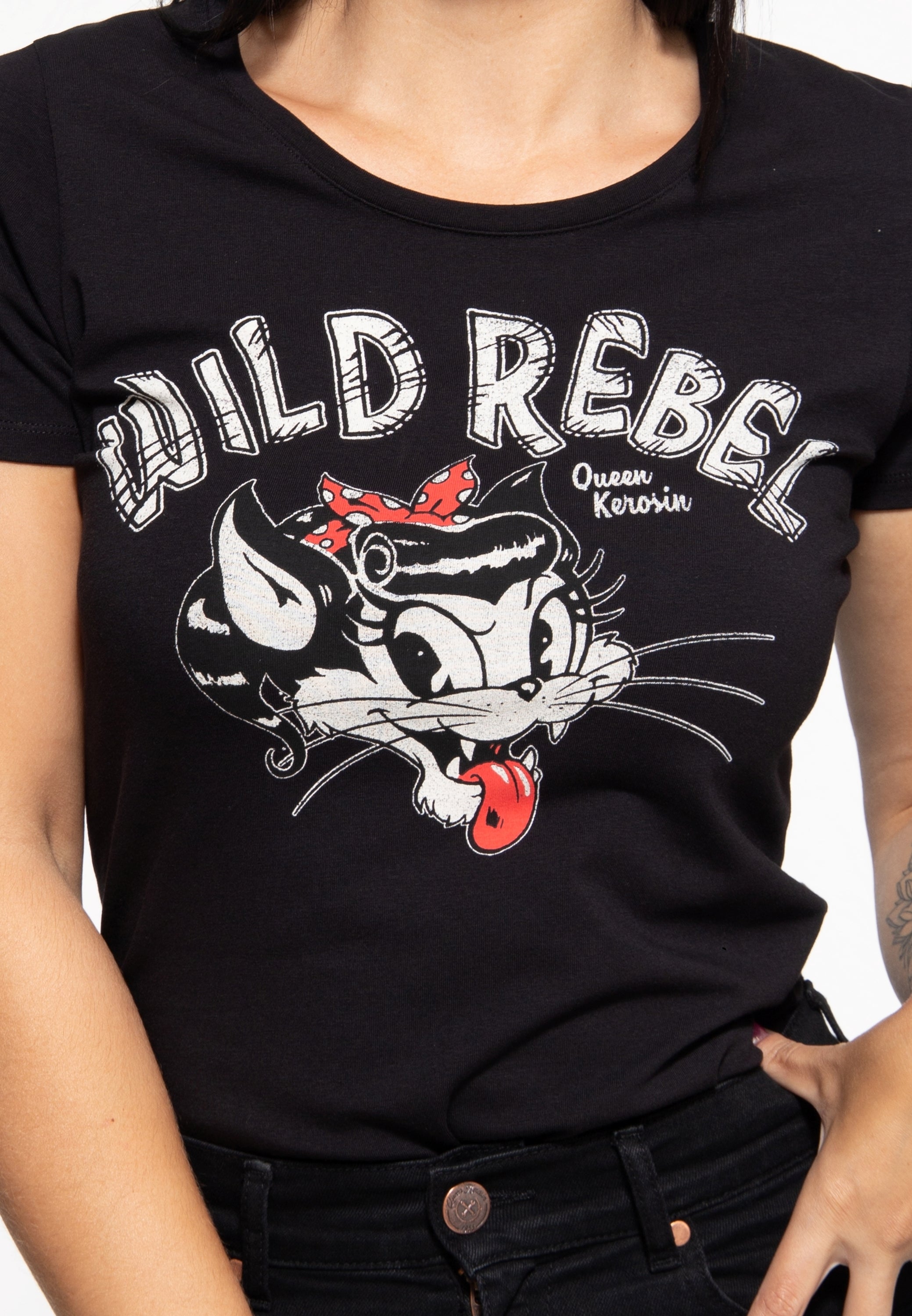 Queen Kerosin - T-Shirt «Wild Rebel»