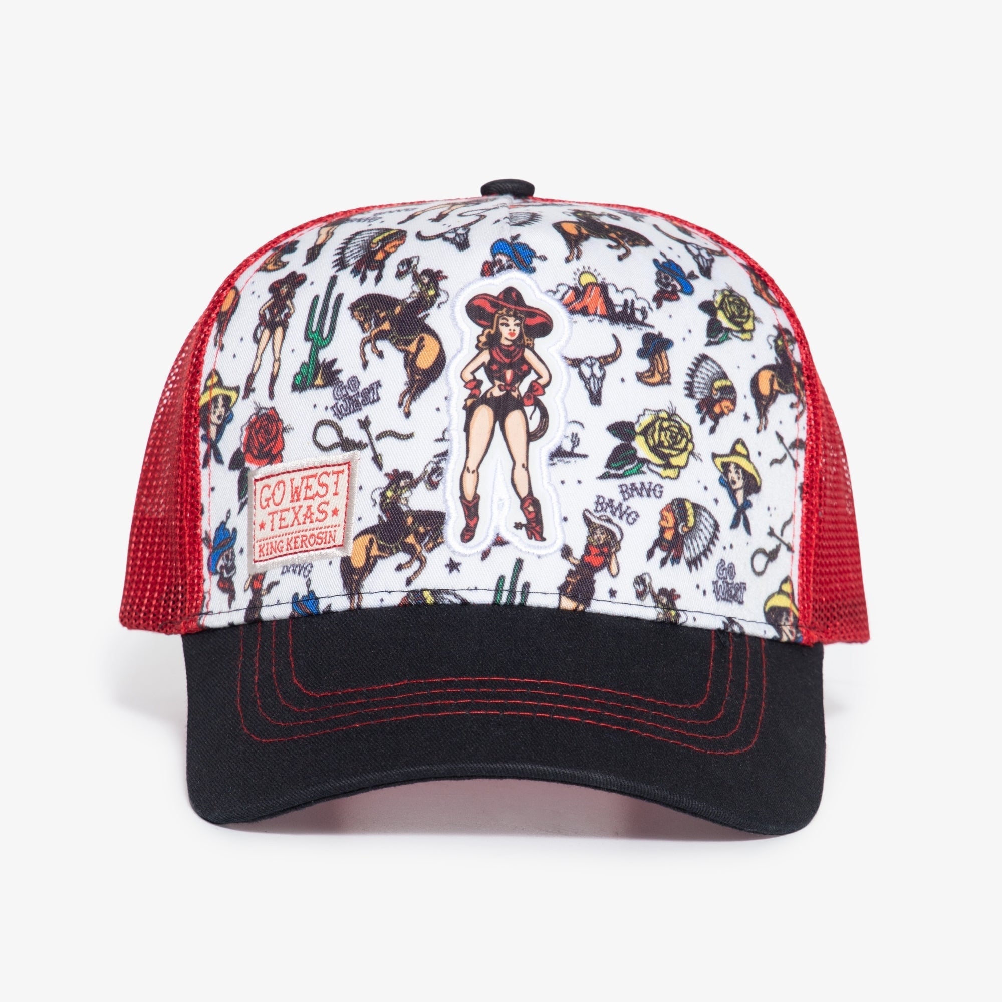 Trucker Cap «Go West Texas» Trucker Cap von King Kerosin