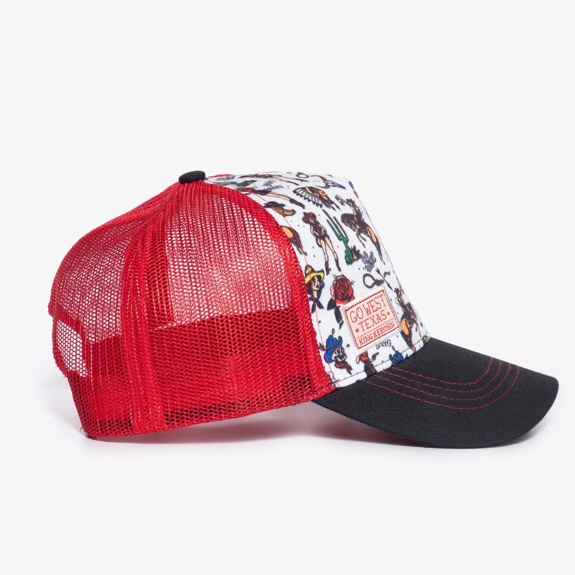 Trucker Cap «Go West Texas» Trucker Cap von King Kerosin