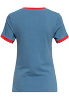 Queen Kerosin - Vintage Contrast T-Shirt «Queen of the Road»