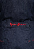 Queen Kerosin - Western Overall «Roses»
