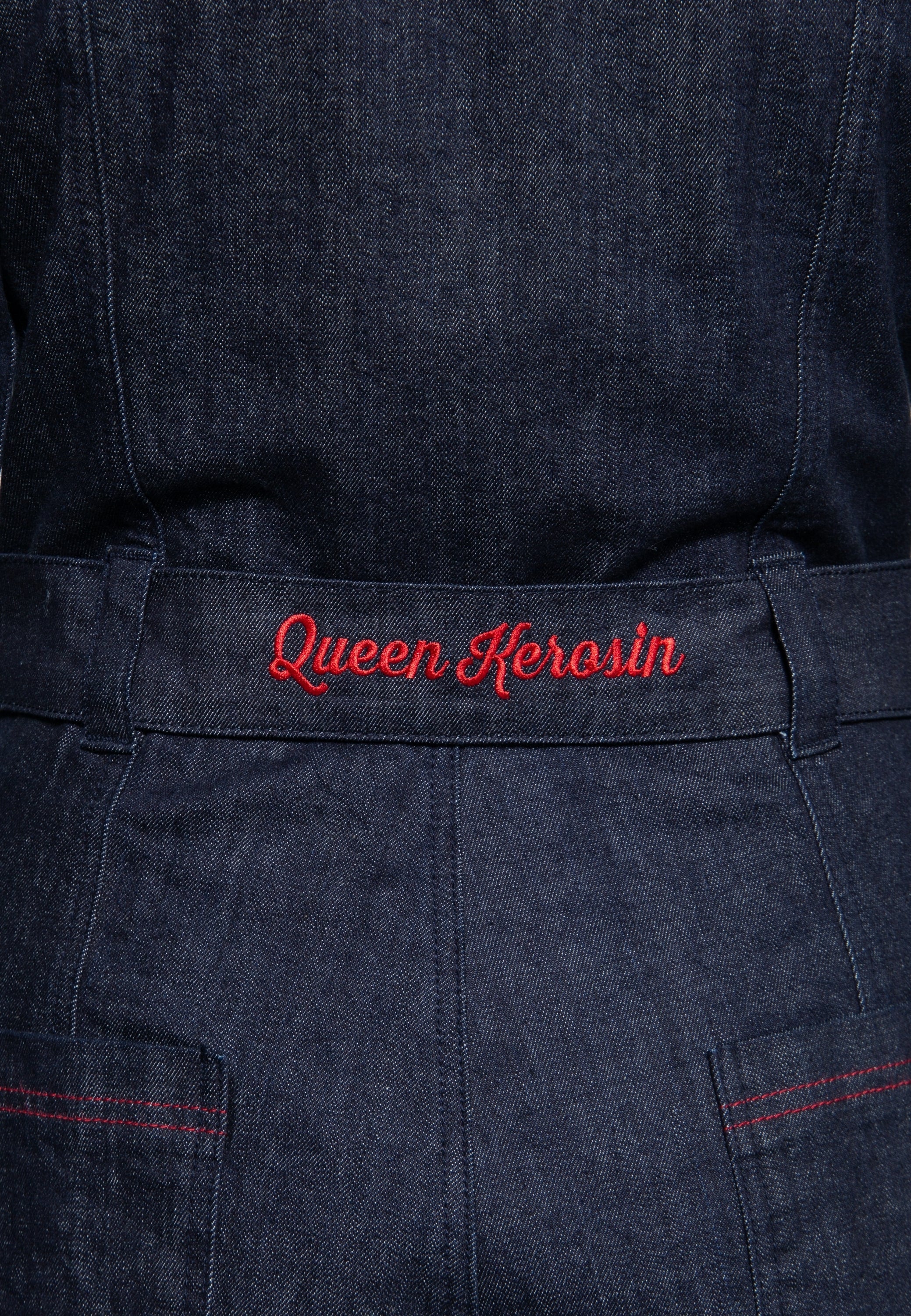 Queen Kerosin - Western Overall «Roses»