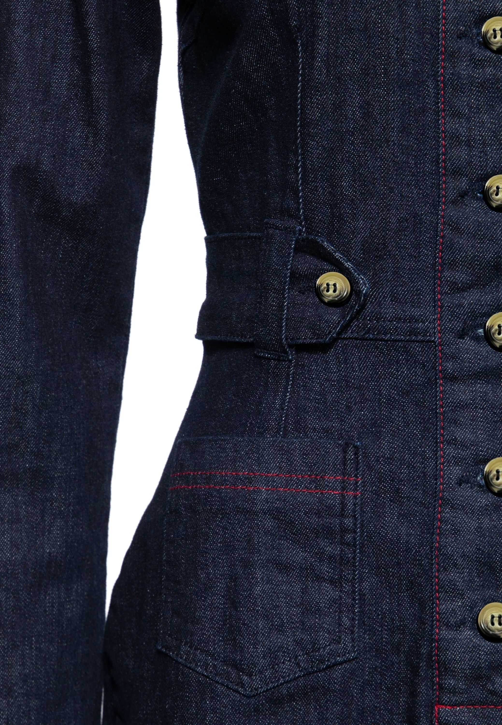 Queen Kerosin - Western Pencil Kleid «Roses»