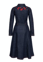 Queen Kerosin - Western Swing Kleid «Roses»