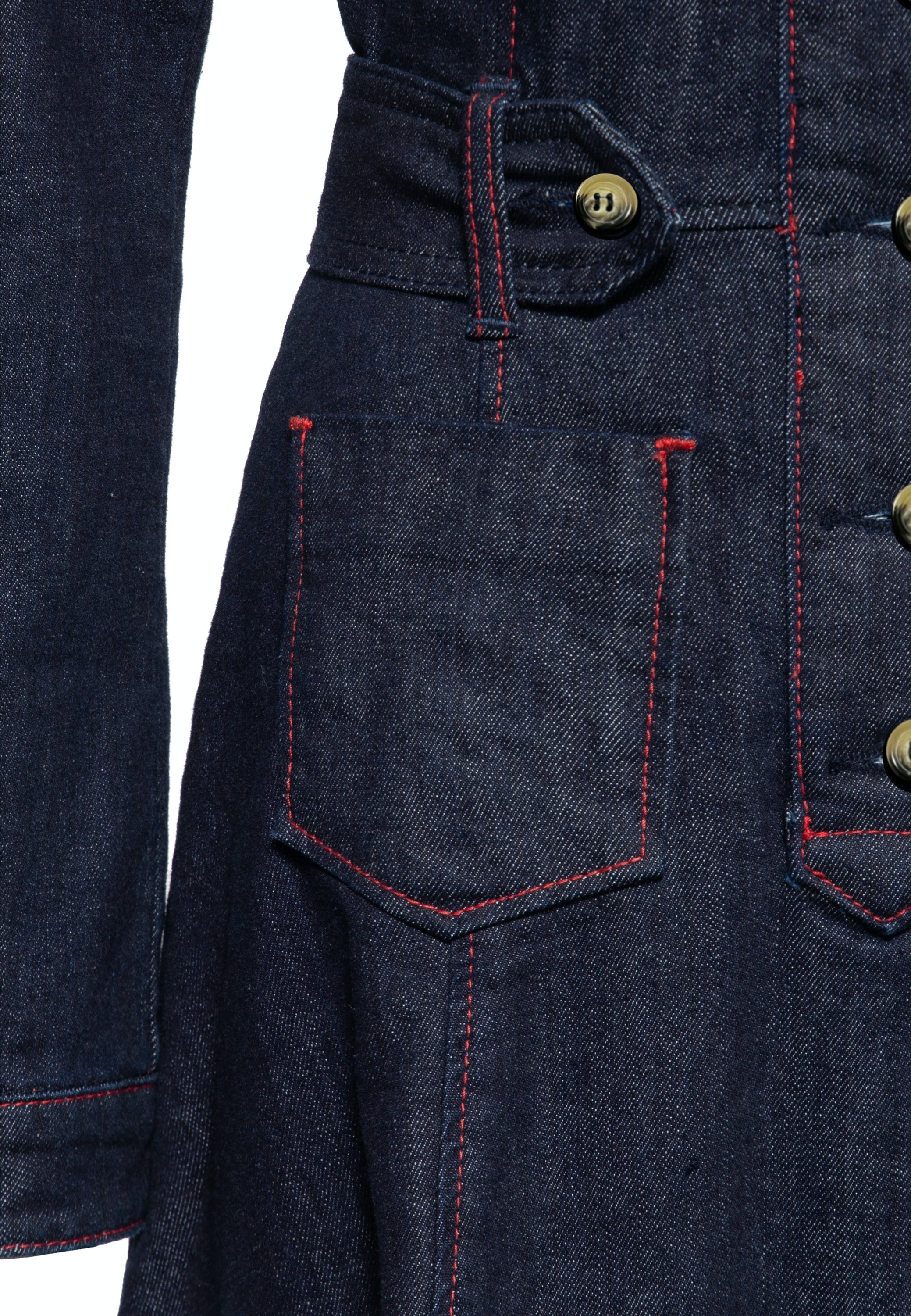 Queen Kerosin - Western Swing Kleid «Roses»