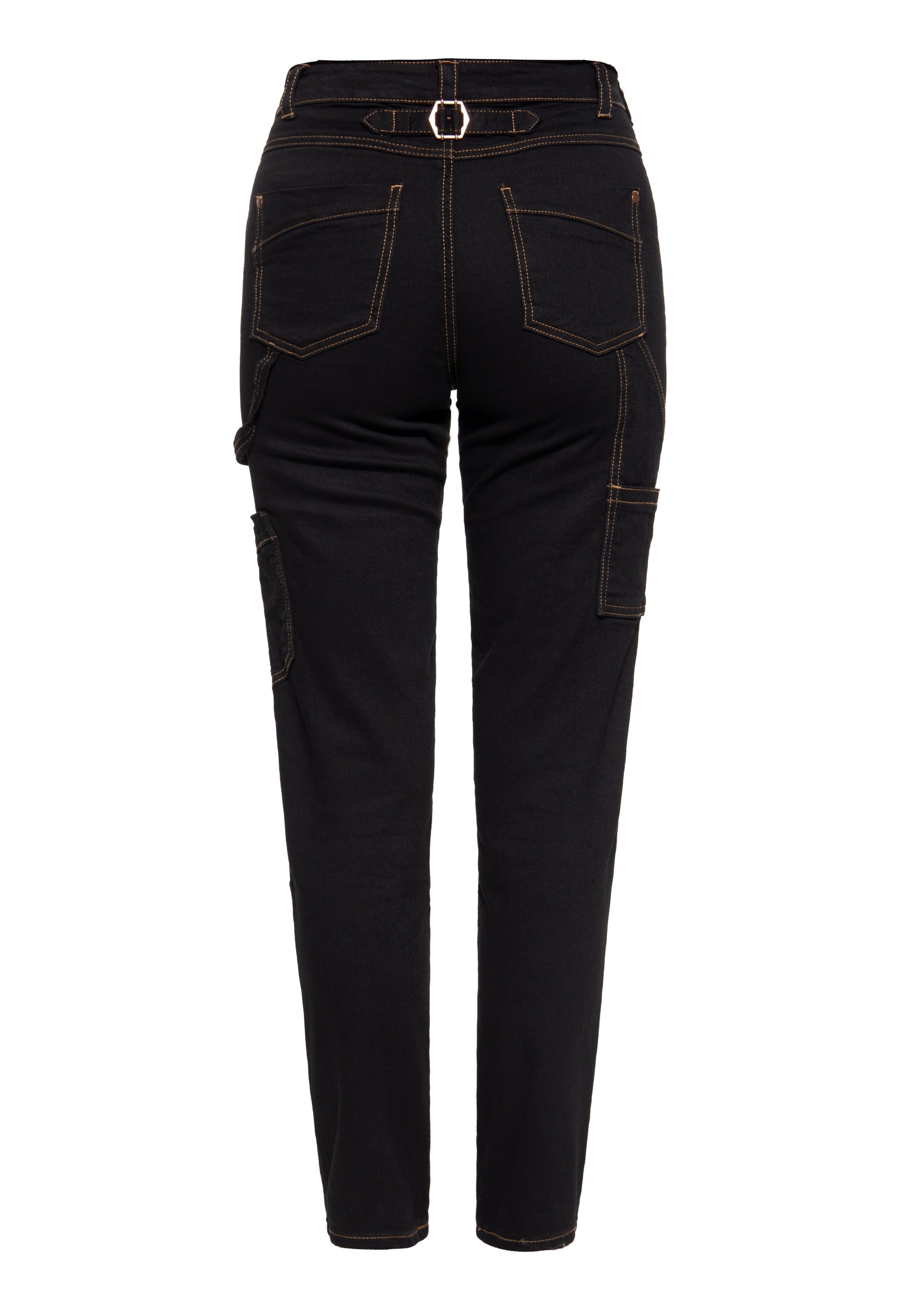 Queen Kerosin - Workwear Damen Jeanshose