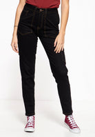 Queen Kerosin - Workwear Damen Jeanshose