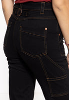 Queen Kerosin - Workwear Damen Jeanshose