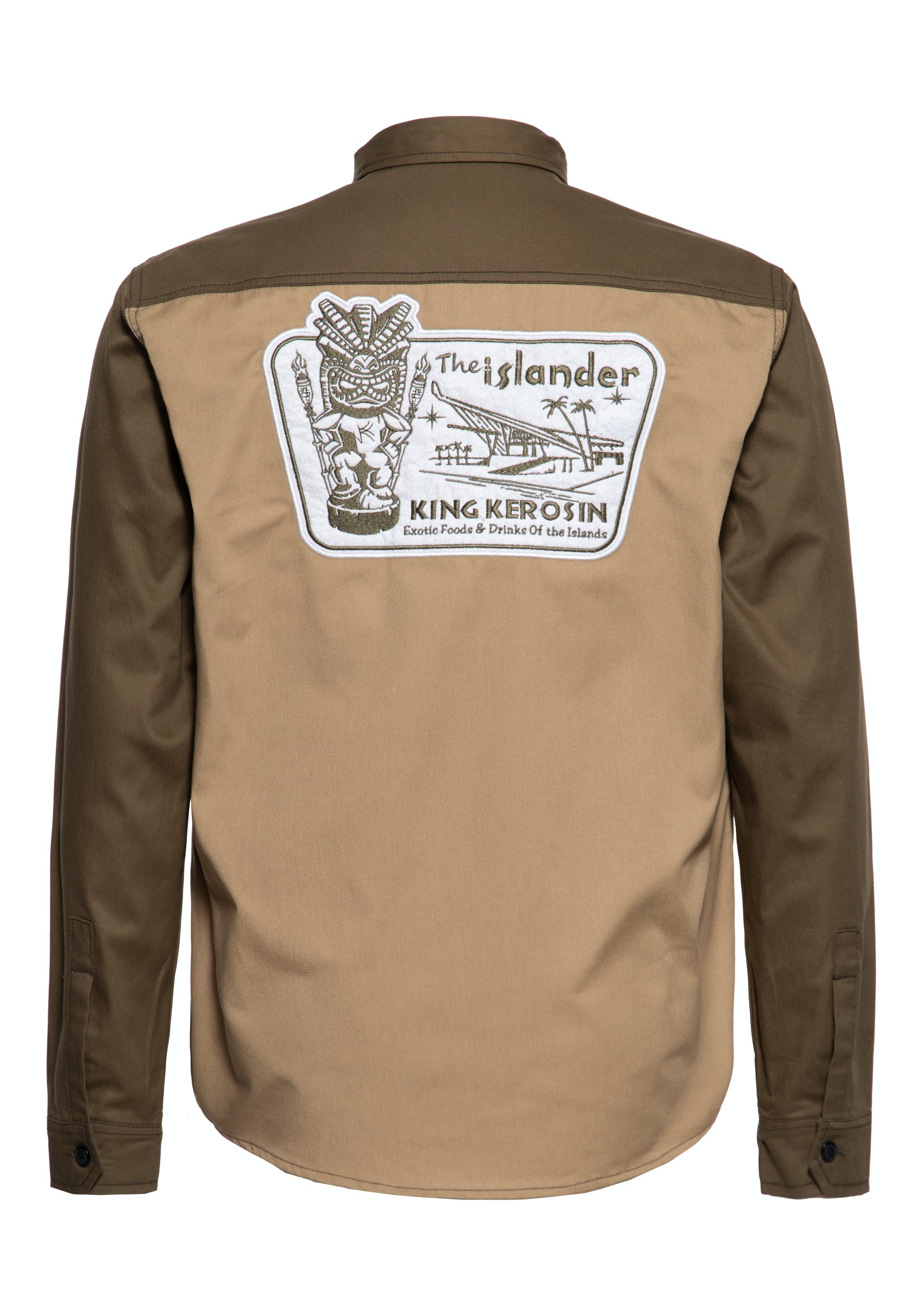 King Kerosin - Workwear Hemd Langarm «The Islander»