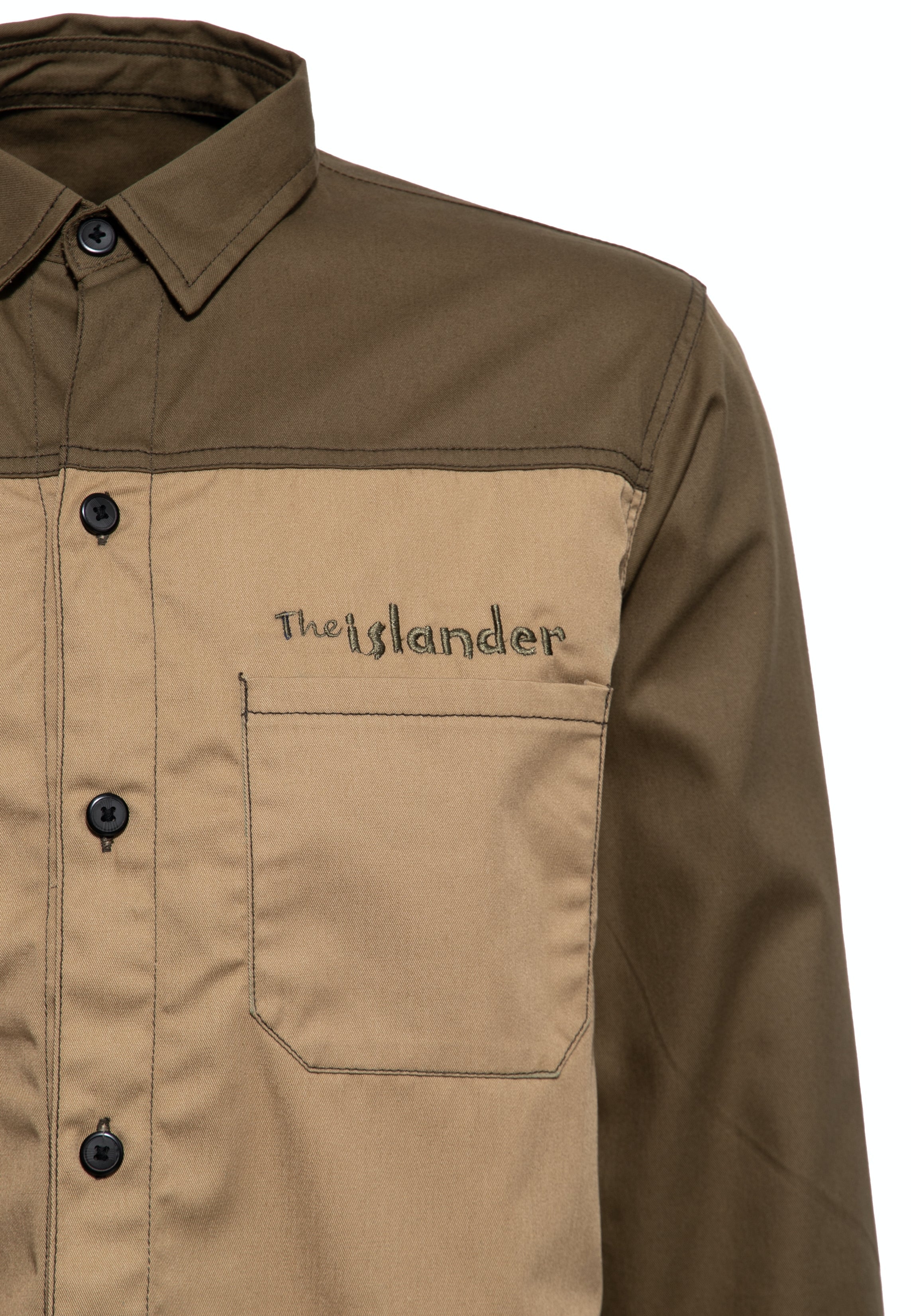 King Kerosin - Workwear Hemd Langarm «The Islander»