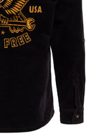 King Kerosin - Workwear Hemd «Ride Free Live Free»