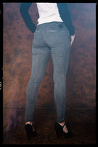 Queen Kerosin - Workwear Jeanshose mit Oilwash Effekt