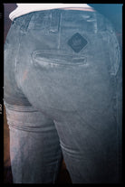 Queen Kerosin - Workwear Jeanshose mit Oilwash Effekt